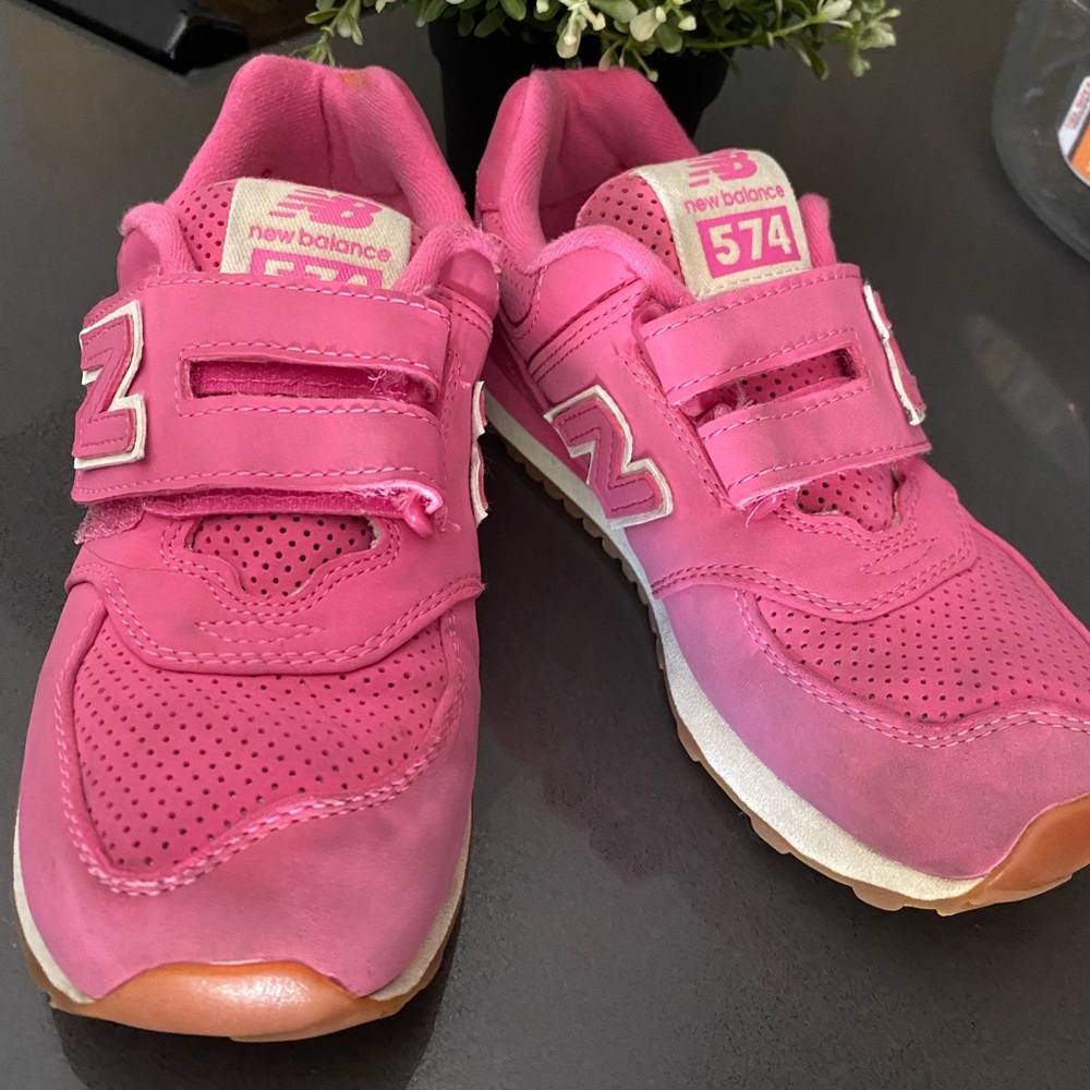 The perfect pink girls New Balance shoes